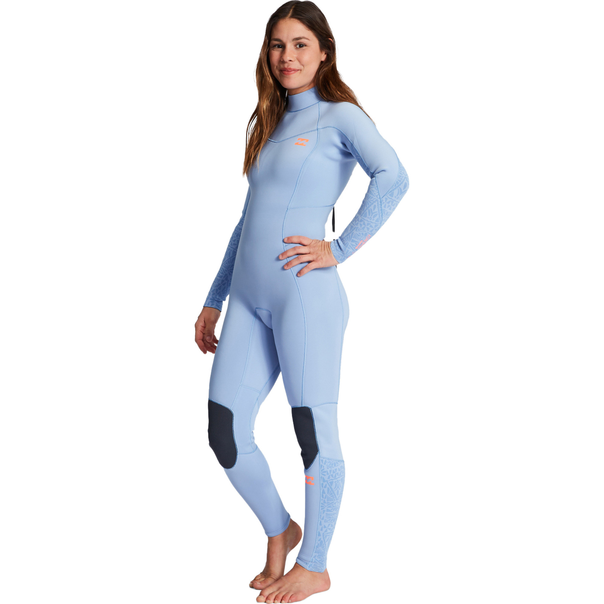 2023 Billabong Womens Synergy 43mm Back Zip Wetsuit Abjw100133 Good